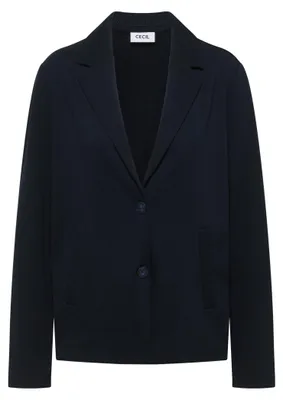 Productafbeelding van NOS blazer met gestikte zakken, model 15512, universele blauwe kleur, maat M