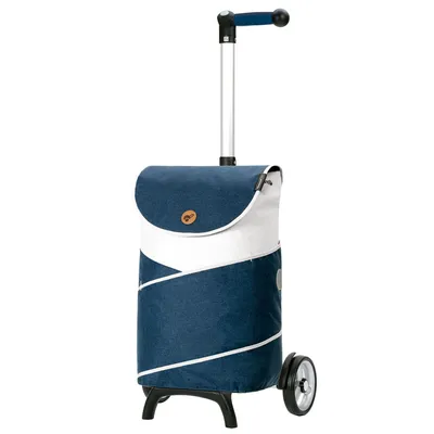 Immagine prodotto di Andersen SHOPPER MANUFAKTUR carrello della spesa Unus Shopper Fun Jarl 41L Blue blu scuro