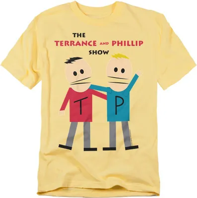 Produktbild von South Park - T-Shirt für Herren/Damen Uni TV20744 (L) (Bananengelb)