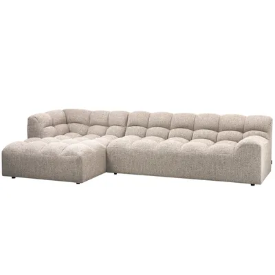 Produktbild von Allure Chaise Longue Links Gewebtes Natur Melange