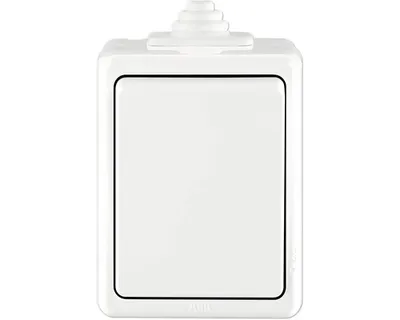 Obrázok produktu pre Vypínač ABB 3553-01929B r.1 Praktik IP44 biely