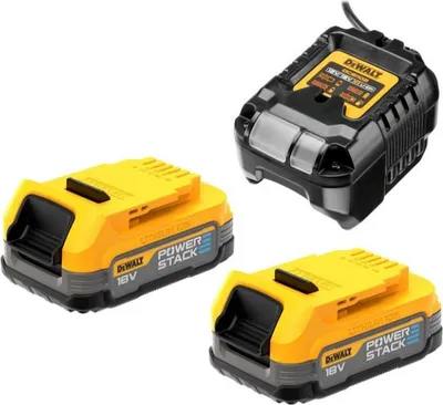 Zdjęcie produktu dla DeWalt 18 Volt Powerstack Akku-Kit DCB1102E2 (DCB1102E2-QW)