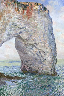 Obrázok produktu pre Plakát 20x30cm The Manneporte near Étretat, Monet Vintage
