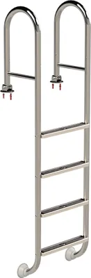 Produktbild von Eichenwald Poolleiter Modell 02 Tina klappbar Beckentiefe 1340mm 4 Stufen
