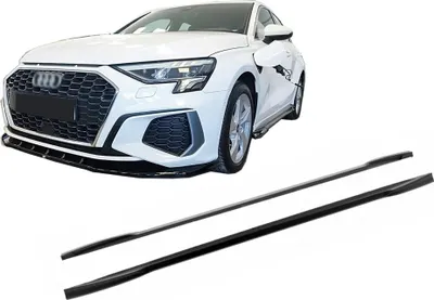 Obrázok produktu pre Nástavce bočných prahov pre Audi A3 8Y S-Line S3 2020+ Sedan Sportback RS3 Design.