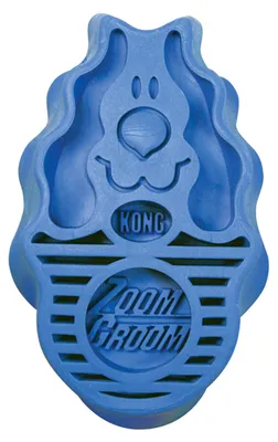 Zdjęcie produktu dla Szczotka ZoomGroom do pielęgnacji psów, kolor niebieski
