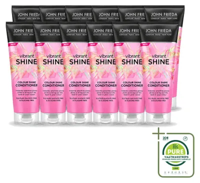 Obrázek produktu pro 12 kusů kondicionéru John Frieda Vibrant Shine Colour Conditioner - 250 ml - velkopackové balení
