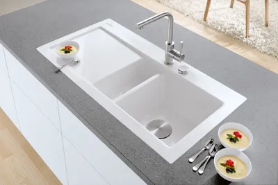 Produktbild von Villeroy & Boch Armatur Wasserhahn Modern Steel 96680105 Edelstahl massiv Anthracite Hochdruck - inkl.