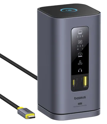 Immagine prodotto di Baseus Spacemate Displaylink docking station USB C 11 in 1 100 W PD
