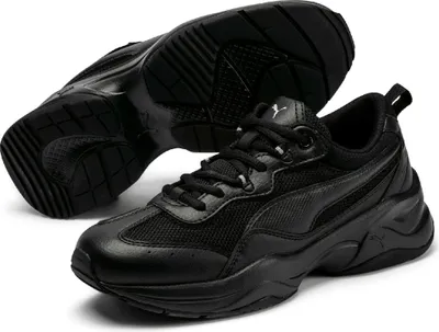 Produktbild von PUMA Cilia Damen Sneaker puma black/puma silver/peach bud 39