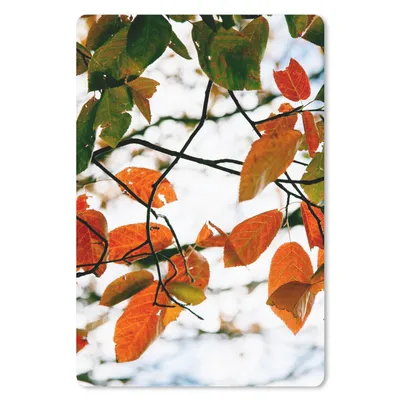 Produktbild von MuchoWow® Mauspad Mousepad Herbst - Blätter - Landleben - Jahreszeiten 18x27 cm - Mousepads - Maus Mat - Pad - Mausunterlage