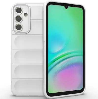 Produktbild von Handyhülle für Samsung Galaxy A15 Weich TPU Silikon Stossfest Anti-rutsch Hülle Weiß