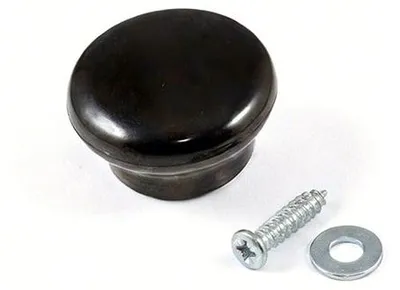 Image de Bouton Couvercle Bakélite Universel, Résistant à La Chaleur, Filetage M5 - Silex