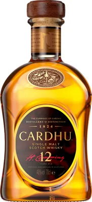 Produktbild von Cardhu 12 Jahre Single Malt Scotch Whisky in Geschenkpackung | 40 % vol | 0,7 l