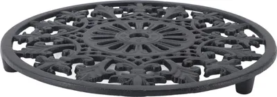 Image de Trivet en fonte Vintage Anti Slip Round Hot Dish Pot Pan Holder Stand for Kitchen Dining Countertop Decor