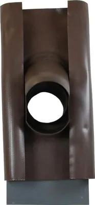 Produktbild von Auraflex DN 150 braun mit Wetterkappe