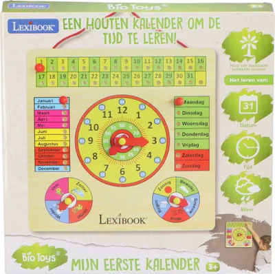 Immagine prodotto di Il mio primo calendario con orologio -Toys