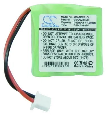 Obrázok produktu pre Batéria pre telefón SAGEM DECT31, DECT32, MISTRAL220 3.6V NiMH 300mAh Cameron Sino