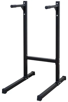 Produktbild von Dip Bar Station, Heavy Duty Dip Station Push Up Bar with Foam Handles for Home Gym, Multi-function Full Body Strength Training Workout Fitness Equipment for Tricep Dips L-Sits