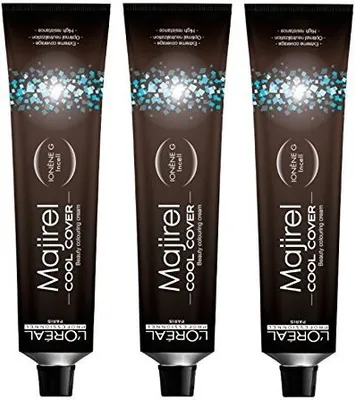 Produktbild von L´Oréal Professionnel Majirel Cool Cover Professionelle permanente Haarfarbe 7.18 50 ml
