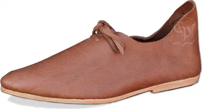 Produktbild von Mittelalterliche Halbschuhe mit Schnürung : 46 Größe: 46