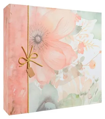 Zdjęcie produktu dla Album na zdjęcia 10x15 600 zdjęć Flora Rose segregatorowy czarne strony