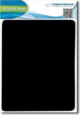 Image de Tapis de souris textile Esperanza noir