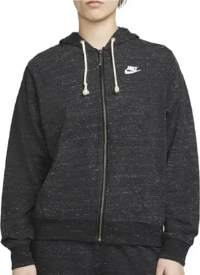 Produktbild von Nike W NSW GYM Vintage FZ Hoodie Kapuzenjacke DM6386 Grösse - Bekleidung: XL