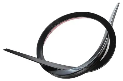 Obrázek produktu pro Spoiler na auto, pružnýPolyuretanmateriál, univerzální velikost, 1,2 m, světle černý