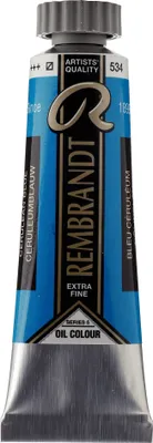 Immagine prodotto di Colore a olio Rembrandt in tubetto 15 ml Cölin Blue 534
