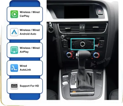 Immagine prodotto di Interfaccia multimediale, compatibile con i modelli Audi, connettività senza interruzioni, concerto