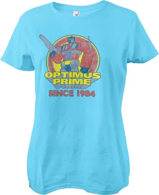 Produktbild von Optimus Prime - Since 1984 Girly Tee - Small - Skyblue