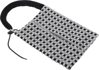 Produktbild von Auto-Taschentuchhalter Auto-Taschentuchbox-Organizer Schachbrettstoff 25x17x5cm Schwarz Weiß 1 Stück