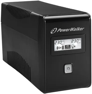 Obrázok produktu pre PowerWalker VI 850 LCD Zdroj neprerušiteľného napájania (UPS) Interaktívna sieť 0,85 kVA 480 W