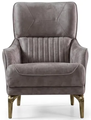 Obrázek produktu pro Křeslo, béžová barva, moderní design, minimalistický styl, vysoké nohy, pohodlné