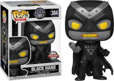 Image de DC Heroes - Main Noire 384 Edition Spéciale - Funko Pop  - Vinyl Figur
