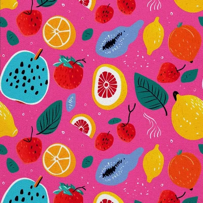 Produktbild von OUTDOOR DEKOSTOFFE OXFORD - Motiv Obst | DX6930