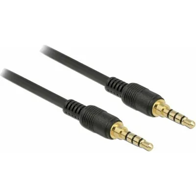 Produktbild von DeLOCK 85595, 3.5mm, Männlich, 3.5mm, Männlich, 1 m, Schwarz