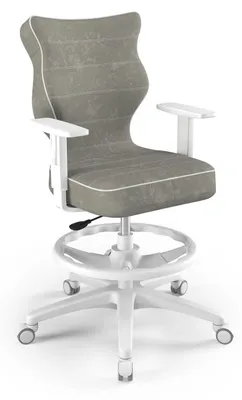 Produktbild von Jugend-Wachstumsstuhl Ergonomischer Schreibtischstuhl Für Körpergrösse 159-188 Cm, Duo Visto 03, Mit Fussstütze