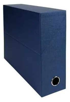 Produktbild von EXACOMPTA Archivbox Karton Rückenbreite 90 mm dunkelblau