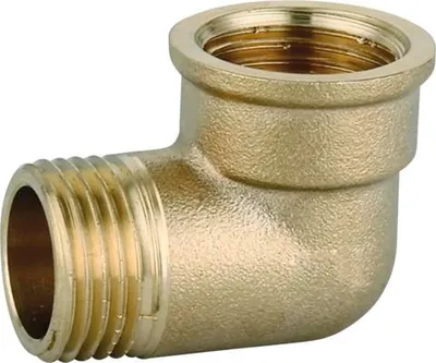 Obrázek produktu pro Koleno vnější-vnitřní závit 1/2"x1/2" mosaz