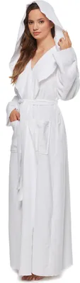 Produktbild von Arus Bademantel Angel für Damen, Farbe:Weiß, Größe:XL