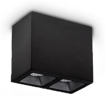 Produktbild von Ideal Lux LED-Deckenleuchte 3000K schwarz IP20 LIKA 369877
