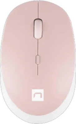 Produktbild von NATEC Harrier 2, rechts, Optisch, Bluetooth, 1600 DPI, Pink, Weiß