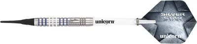 Produktbild von Unicorn Silver Star Gary Anderson Soft Darts - 17g -- 1 Satz