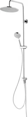 Produktbild von Duschsäule inkl. Umsteller Schulte Modern plus extra-flache Kopfbrause chrom D969272 02