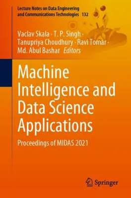 Produktbild von Machine Intelligence and Data Science Applications