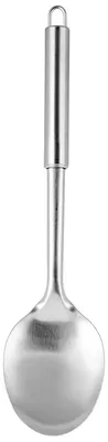 Servierlöffel Edelstahl 33 cm, spülmaschinengeeignet, silber