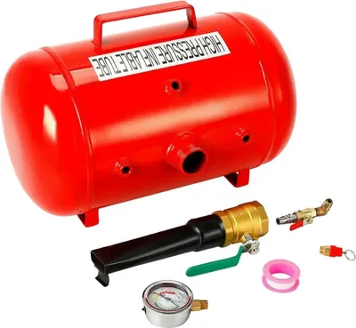Produktbild von Reifenbooster 20 l - Luftkanone Reifenfüllgerät - Schnellfüllhilfe - Druckluft - Für Kfz-Werkstatt - Rot