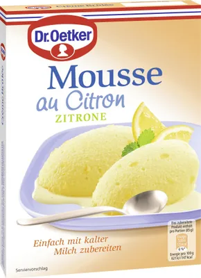 Produktbild von Dr. Oetker - Mousse au Citron - 93g